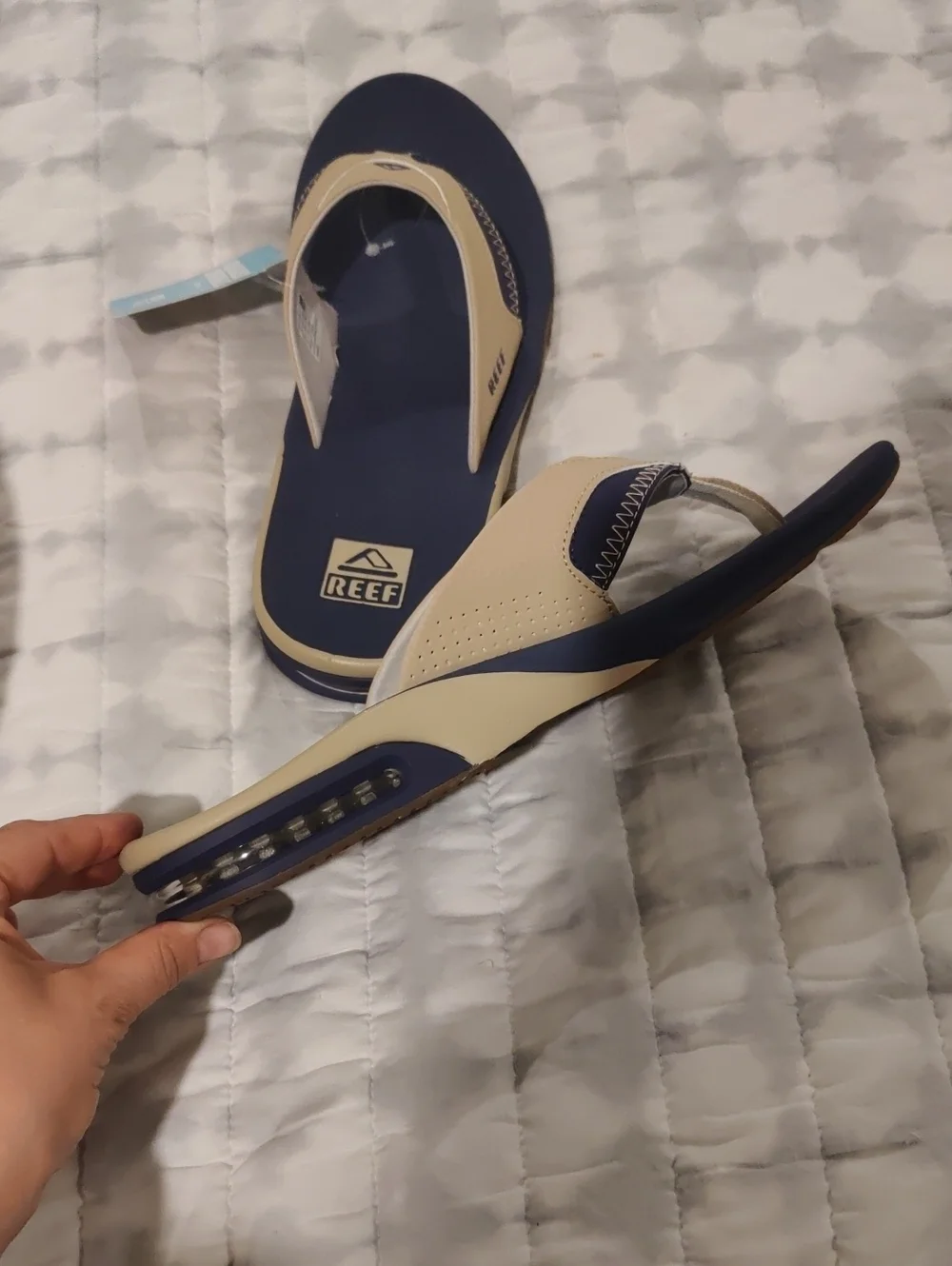 New!Reef Mens Fanning Pool Beach Core Holiday Flip Flops Thongs Sandals Y2K